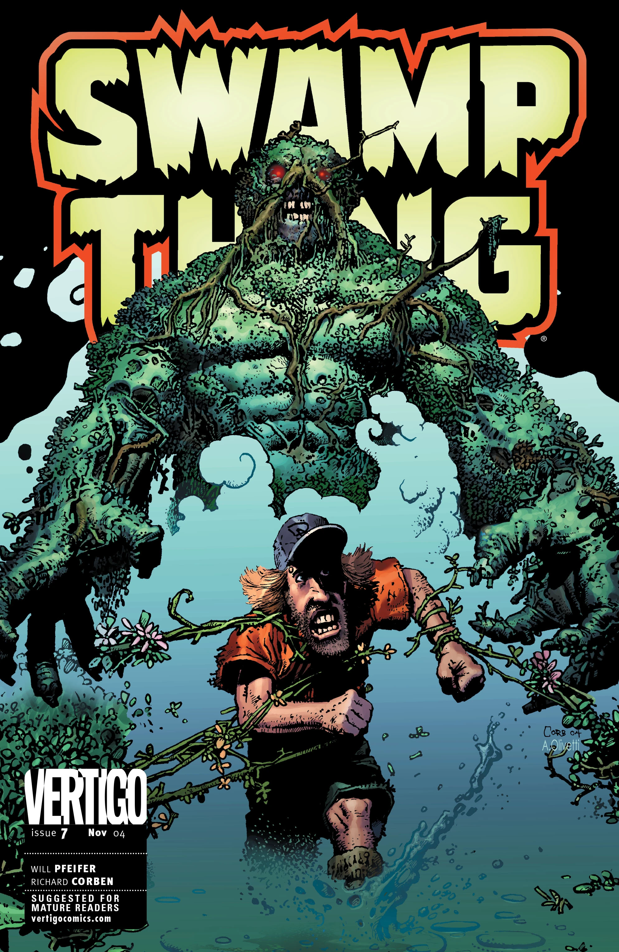 Swamp Thing #7 (DC, 2004 — Cover A) cover
